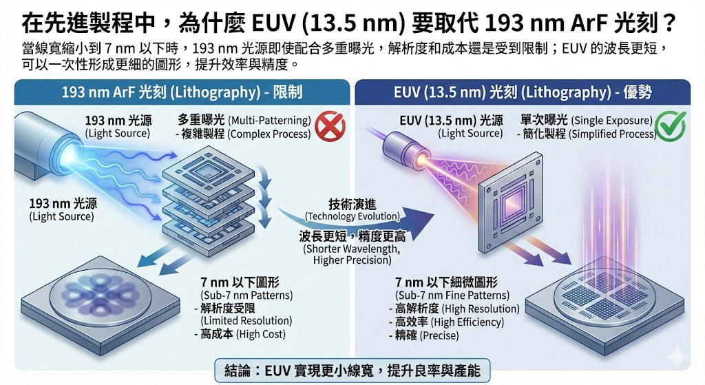 光源配合多重曝光